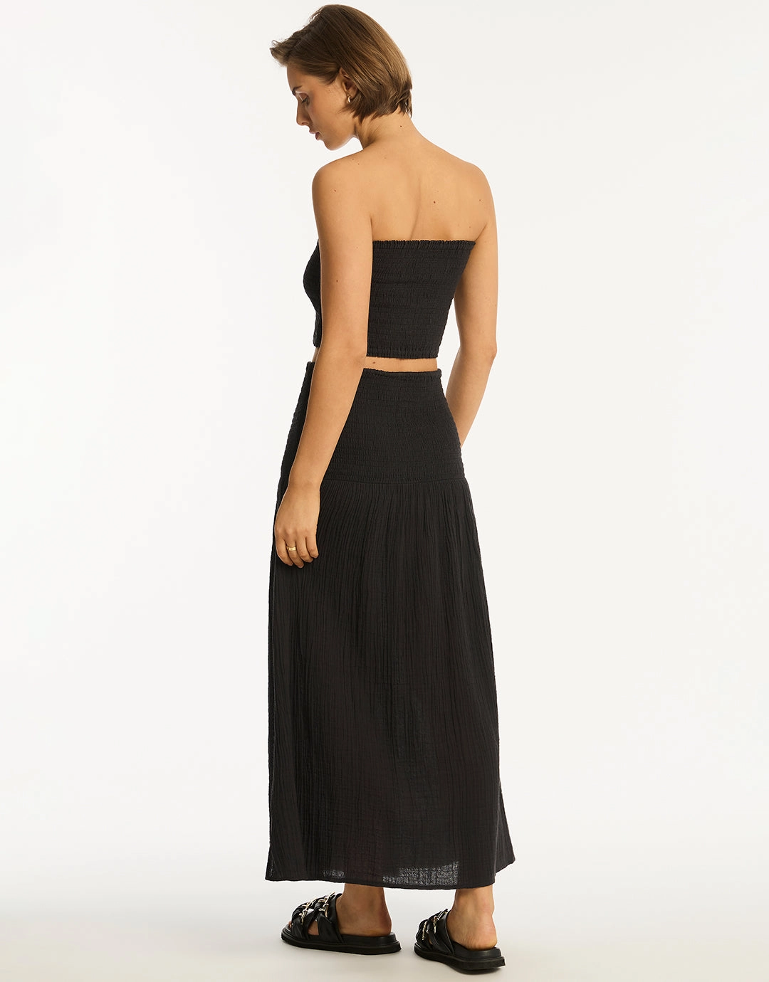 Sunset Beach Skirt - Black
