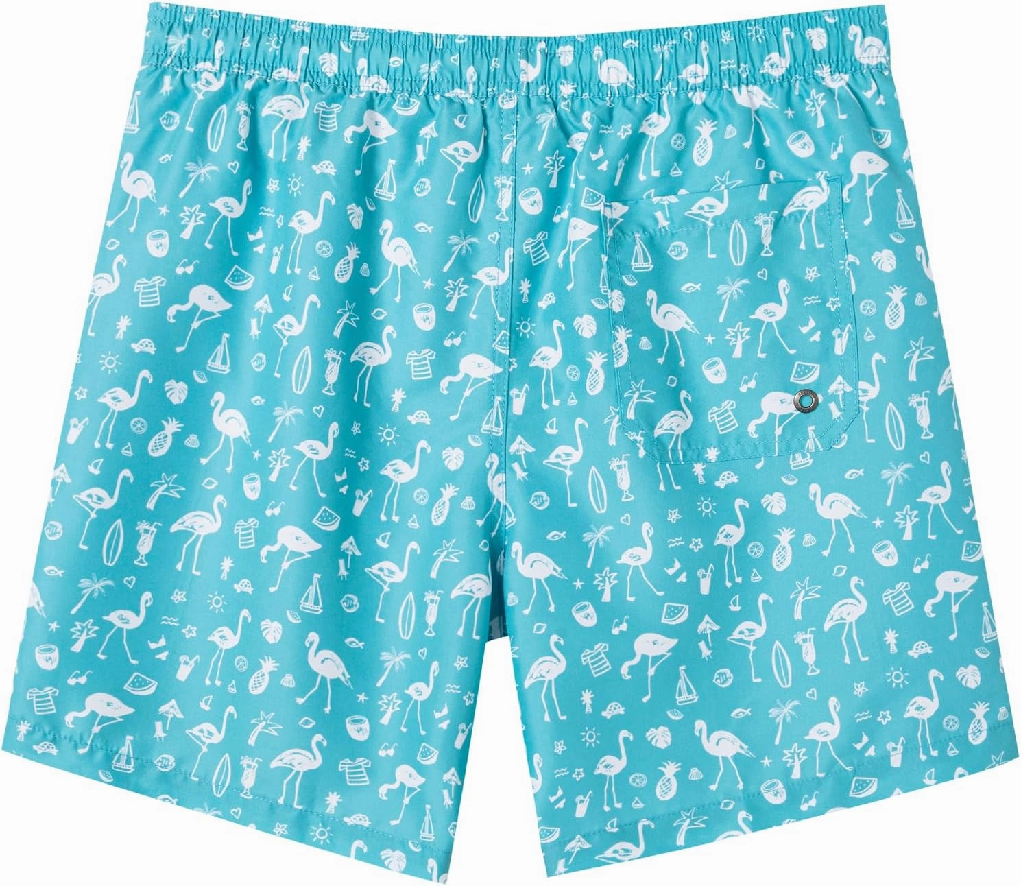 SURF CUZ Mens Swim Trunks 7" Swimming Trunks with Mesh Liner Quick Dry Swim Shorts for Men Swimwear Bathing Suits Pockets
