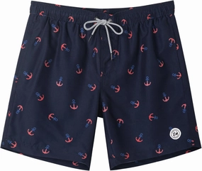 SURF CUZ Mens Swim Trunks 7" Swimming Trunks with Mesh Liner Quick Dry Swim Shorts for Men Swimwear Bathing Suits Pockets