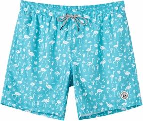 SURF CUZ Mens Swim Trunks 7" Swimming Trunks with Mesh Liner Quick Dry Swim Shorts for Men Swimwear Bathing Suits Pockets