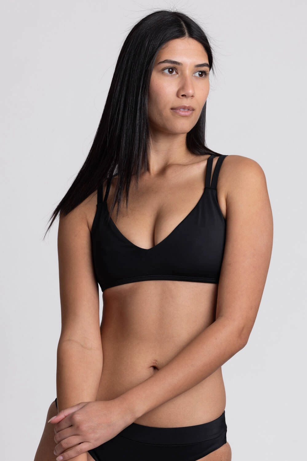 Suzy Bikini Top - Black