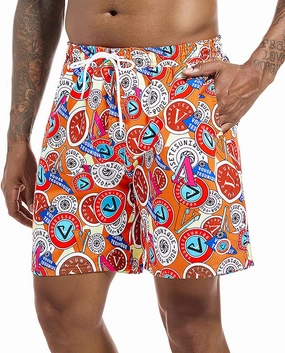 Swim Trunks Mens 7 inch Quick Dry Swim Shorts with Mesh Liner for Men's Beach Shorts