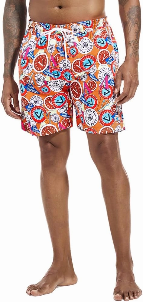 Swim Trunks Mens 7 inch Quick Dry Swim Shorts with Mesh Liner for Men's Beach Shorts