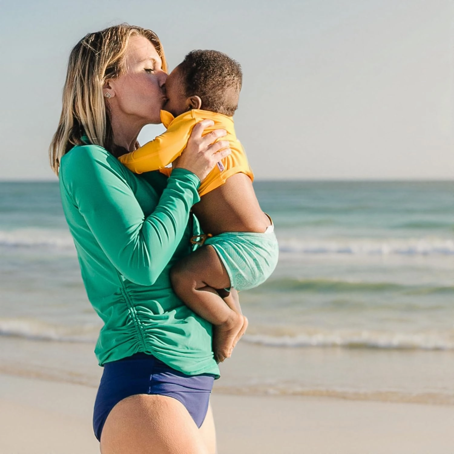 SwimZip Shorties - UPF 50  Swim Shorts - Baby, Toddler, and Kids - Boys' or Girls