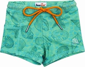 SwimZip Shorties - UPF 50  Swim Shorts - Baby, Toddler, and Kids - Boys' or Girls