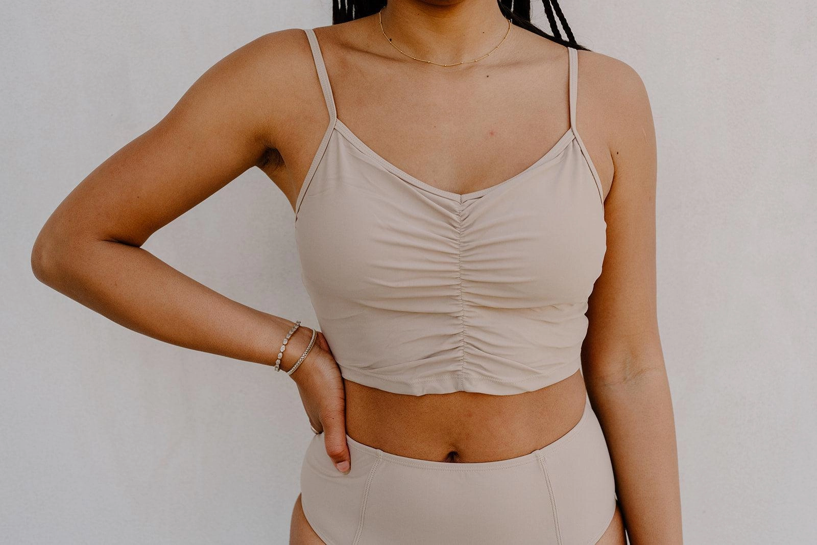 Taupe | Centered Top