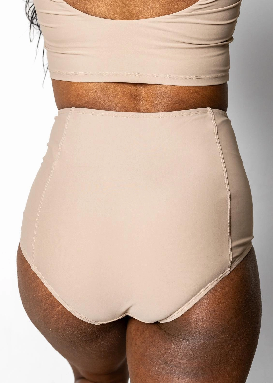 Taupe | High-Waisted Bottoms