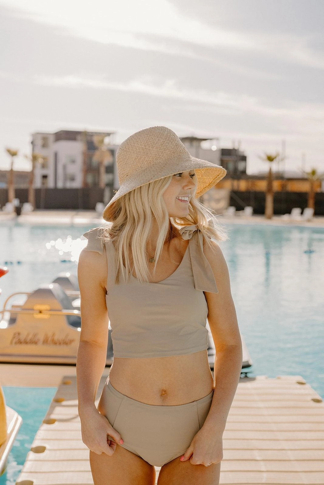 Taupe | Mid-Rise Bottoms
