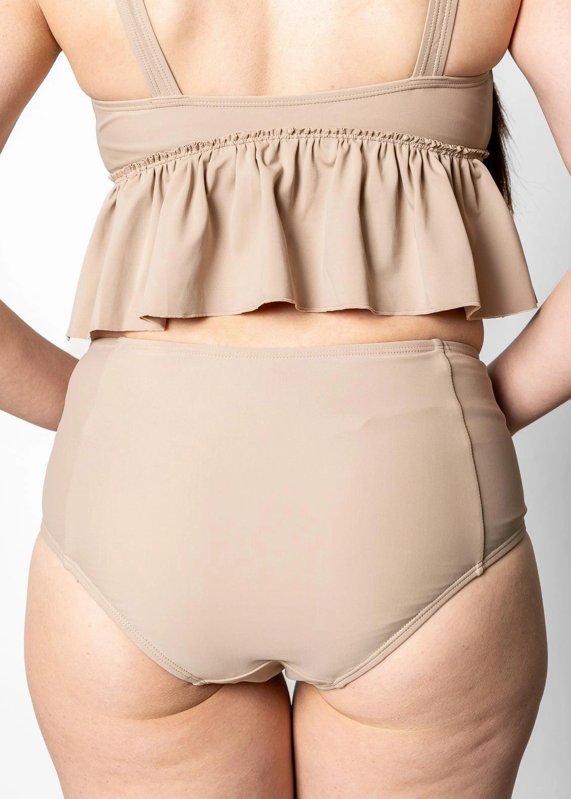 Taupe | Mid-Rise Bottoms