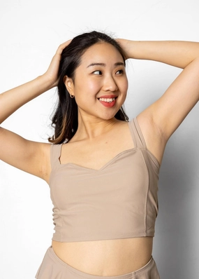 Taupe | Original Latter-Back Top