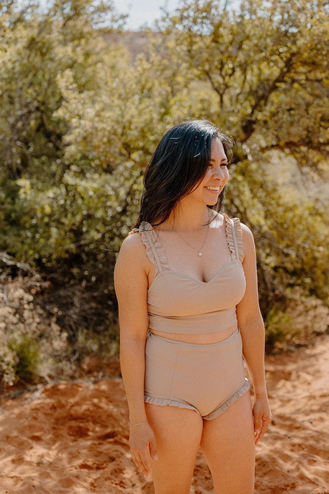 Taupe | Ripple Top