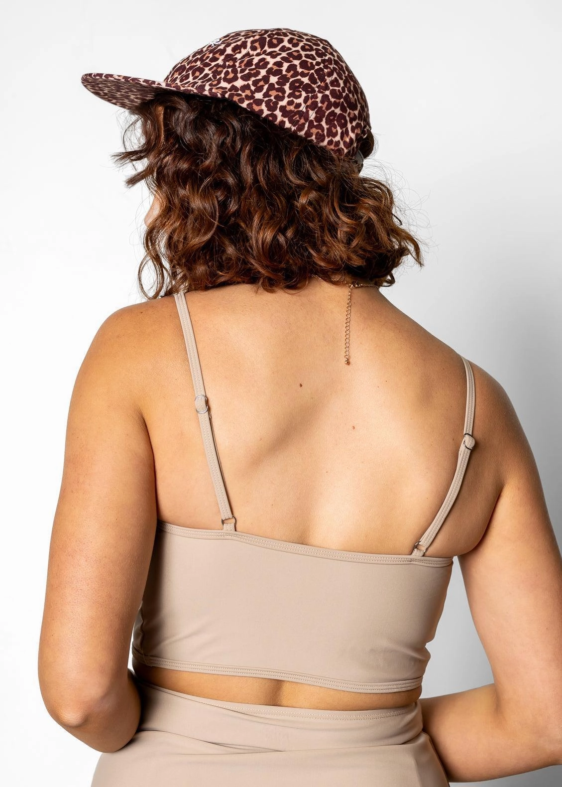 Taupe | V'D Crop Top
