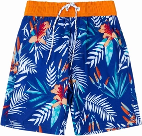 techcity Boys Teens Swim Trunks, Quick Dry Surfing Beach Sports Running Swim Shorts with Drawstring 6T to 18/20