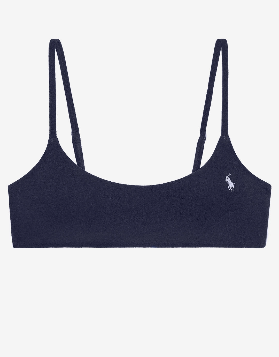 Terry Kennedy Bralette Bikini Top - Navy Blue