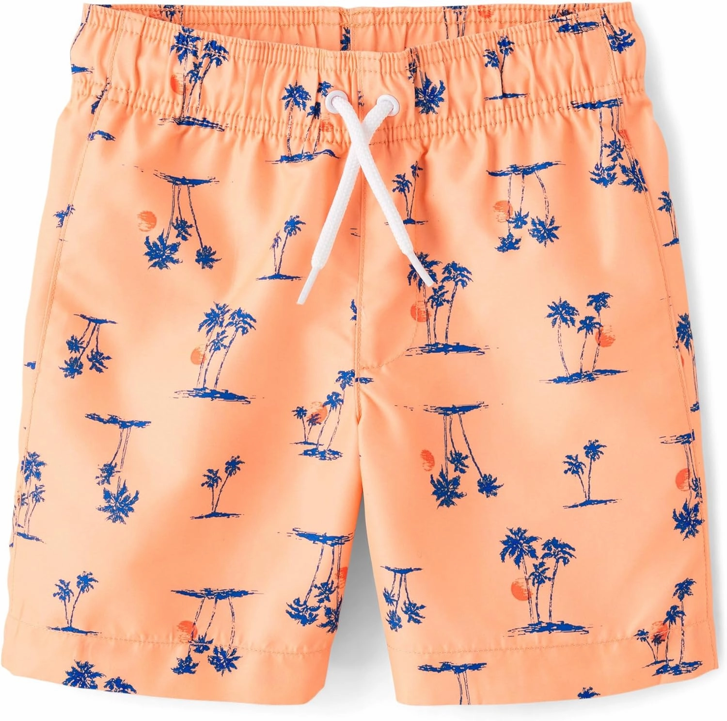 The Children's Place,Boys,Swim Trunks,Sunfish Orange,XX-Large