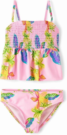 The Children's Place Girls' 2-Piece Tankini Swimsuit