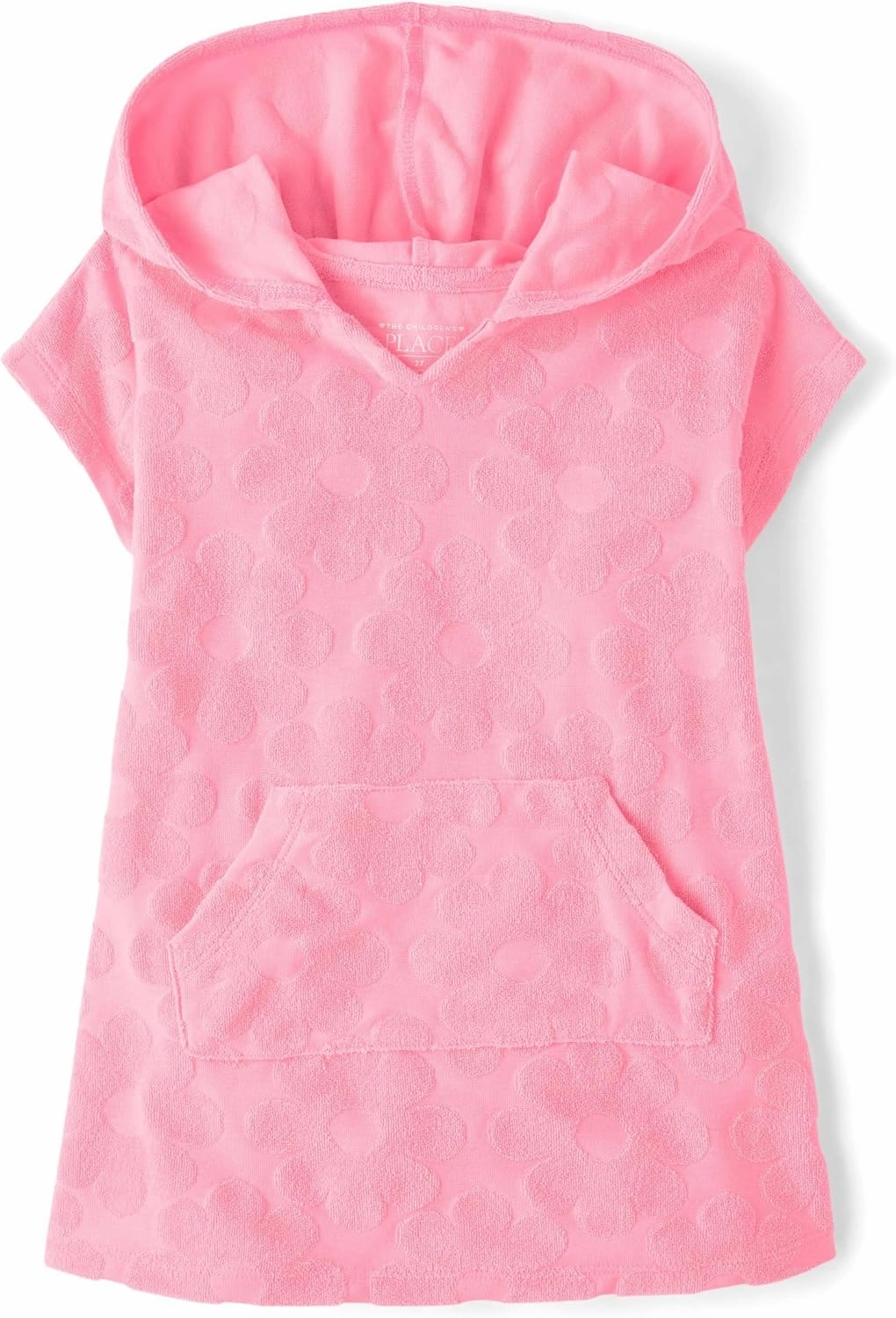 The Children's Place Girls' and Toddler Hooded Swim Coverup