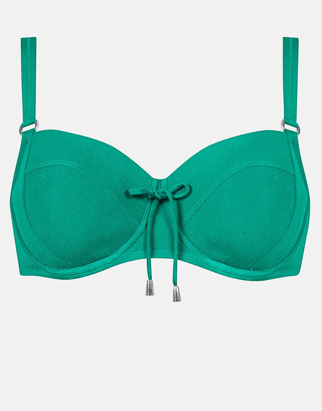 The Core Underwired Bikini Top - Palm Green