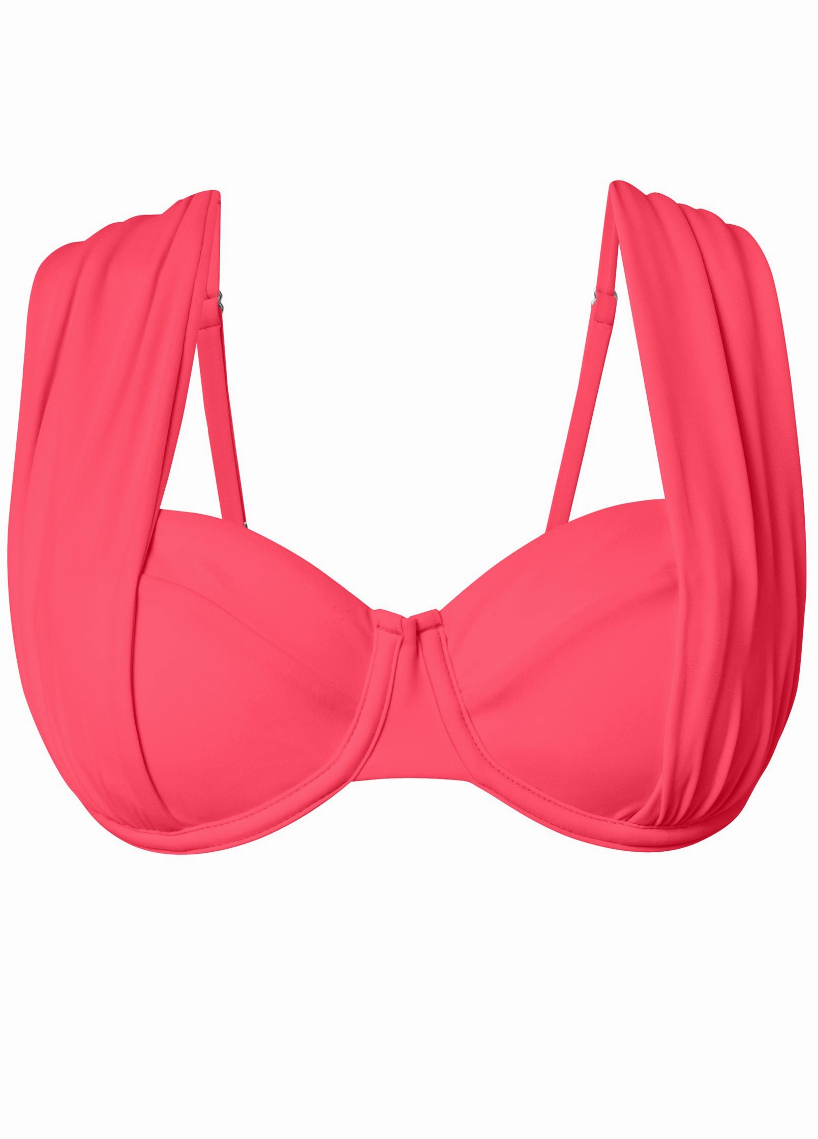 The Uplift Marilyn Top - Sunset Pink