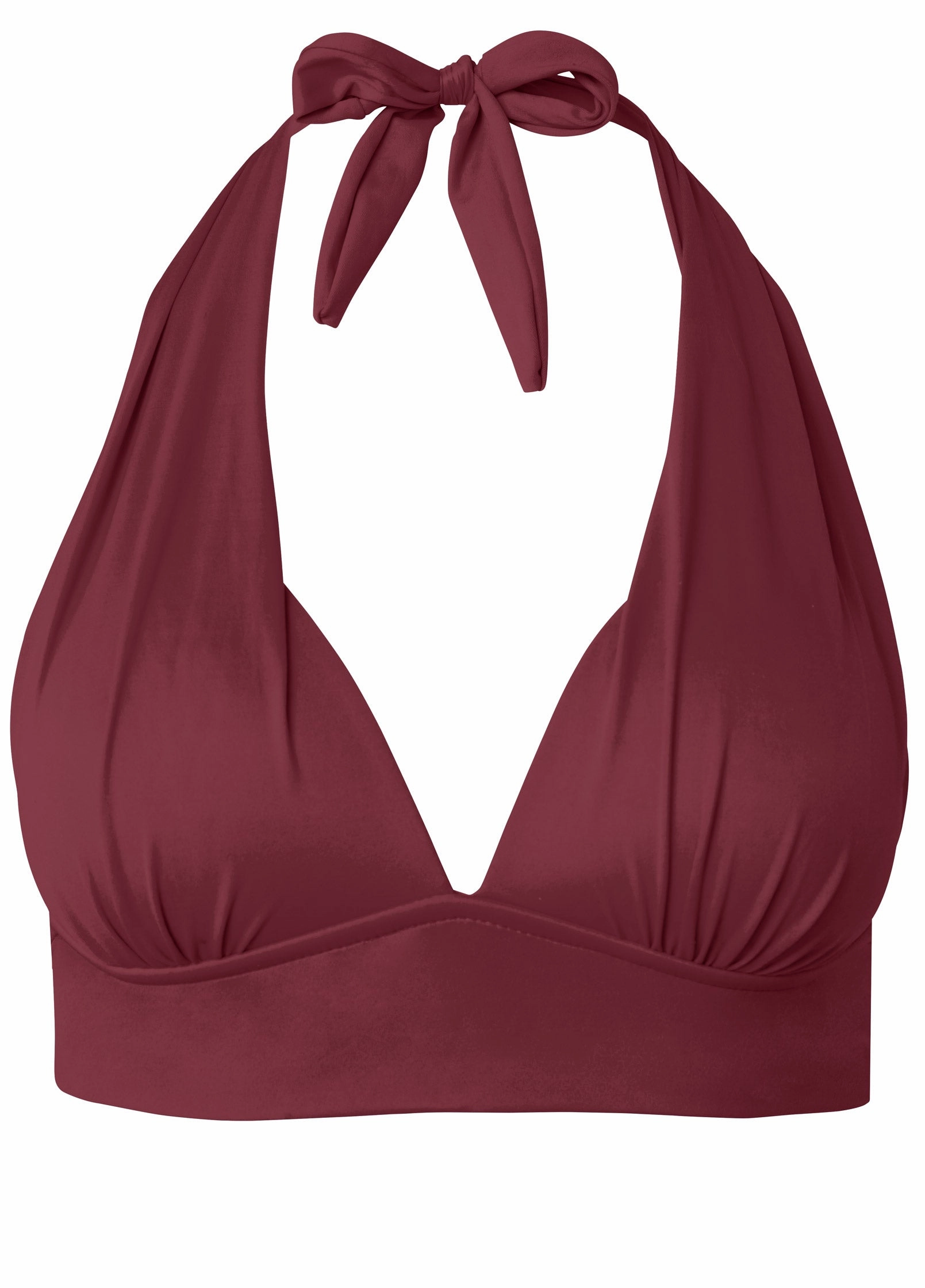 THE WIRELESS MARILYN TOP - Dark Mahogany