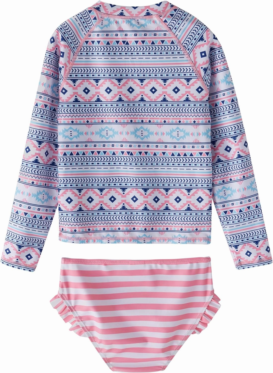 Toddler Girls Swimsuit Rash Guard Sets 2-Piece Bathing Suits UPF 50  Summer Kids Swimwear 2-7T