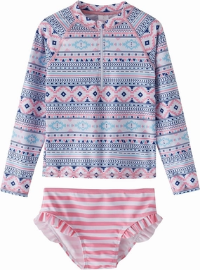 Toddler Girls Swimsuit Rash Guard Sets 2-Piece Bathing Suits UPF 50  Summer Kids Swimwear 2-7T