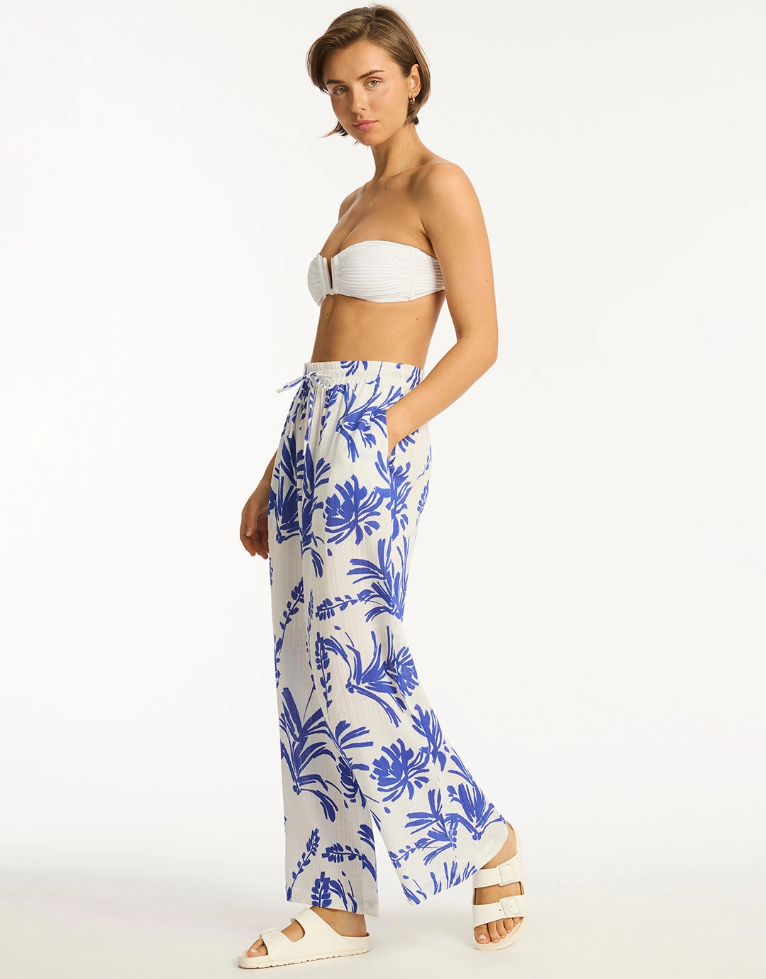 Tradewind Beach Pant - Cobalt