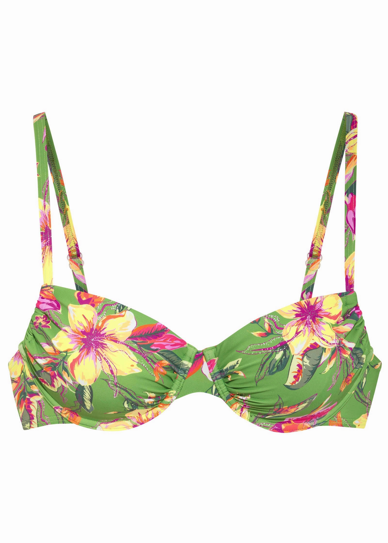 Tropic Green Underwire Top - Green Multi