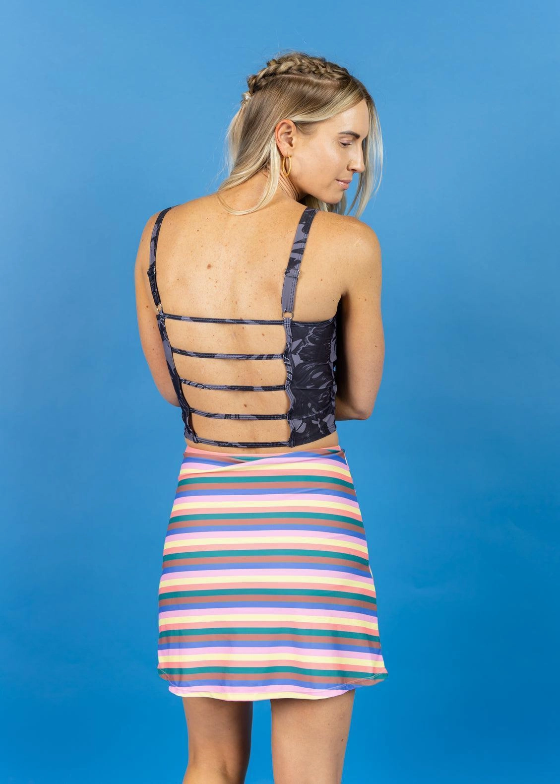 Tropical Night | Latter-Back Top
