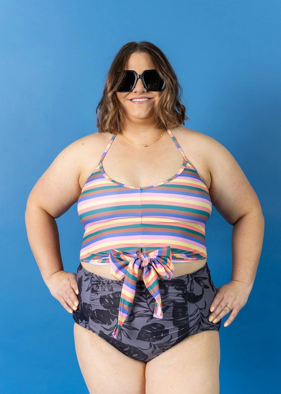 Tropical Night | Ruched Bottoms 2.0