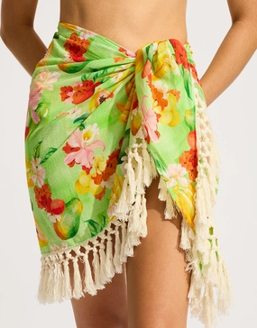 Tropique Mini Sarong - Aloe Gel