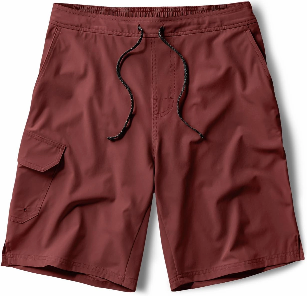 TSLA Men's Swim Trunks, Quick Dry Swimming Beach Board Shorts, Lightweight Swimwear Bathing Suits with Pockets