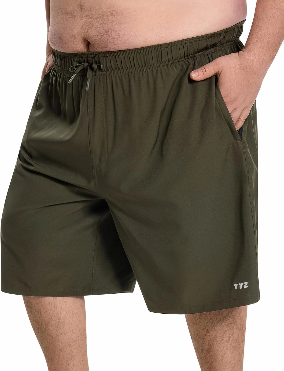 TTZ Mens Big and Tall Swim Trunks (2X-6X)