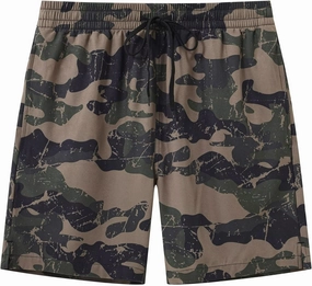 Tyhengta Men's Swim Trunks Quick Dry Beach Shorts with Zipper Pockets and Mesh Lining