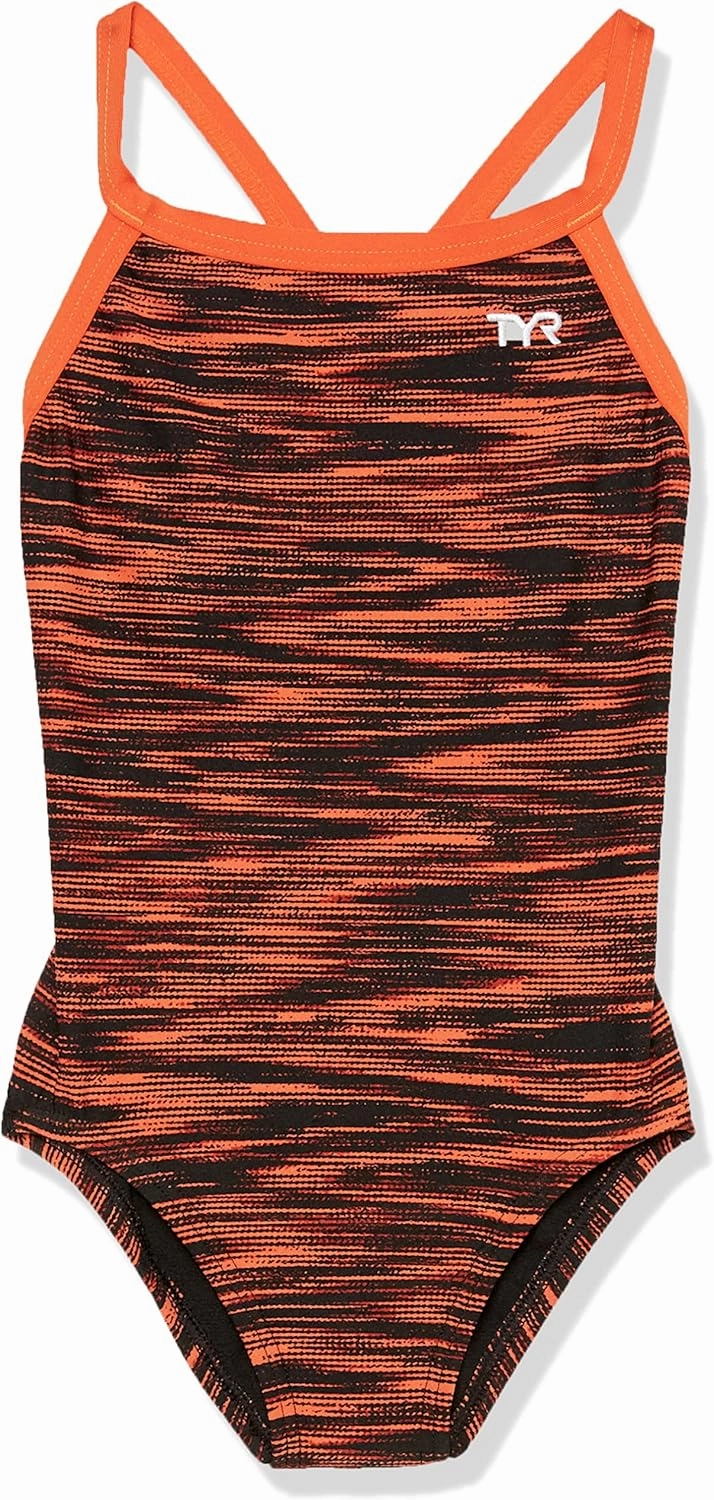 TYR Girls' Durafast Elite Diamondfit Swimsuit