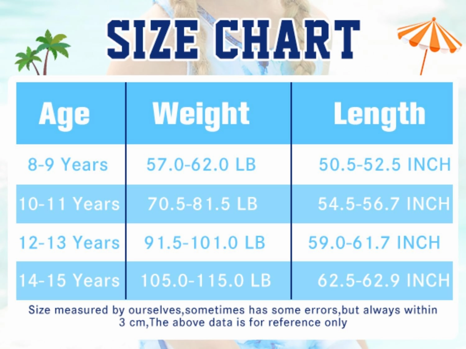 uideazone Girls 3 Piece Bathing Suit Summer UPF 50  Racerback Swimsuit with Shorts Beach Tankini Sets 8-15 Years