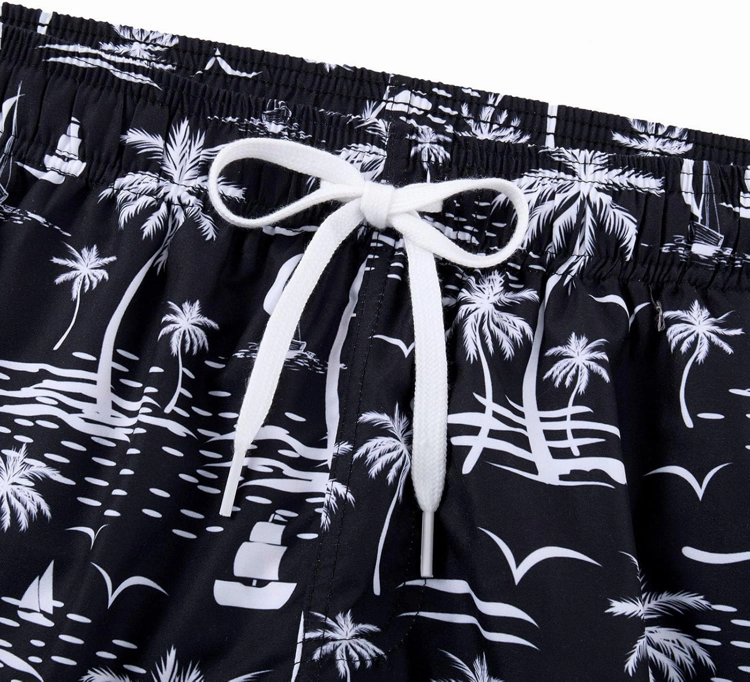 uideazone Mens Swim Trunks with Compression Liner Swimming Shorts 7 Inch Inseam Waterproof Quick Dry Beach Sport Shorts M-XXL