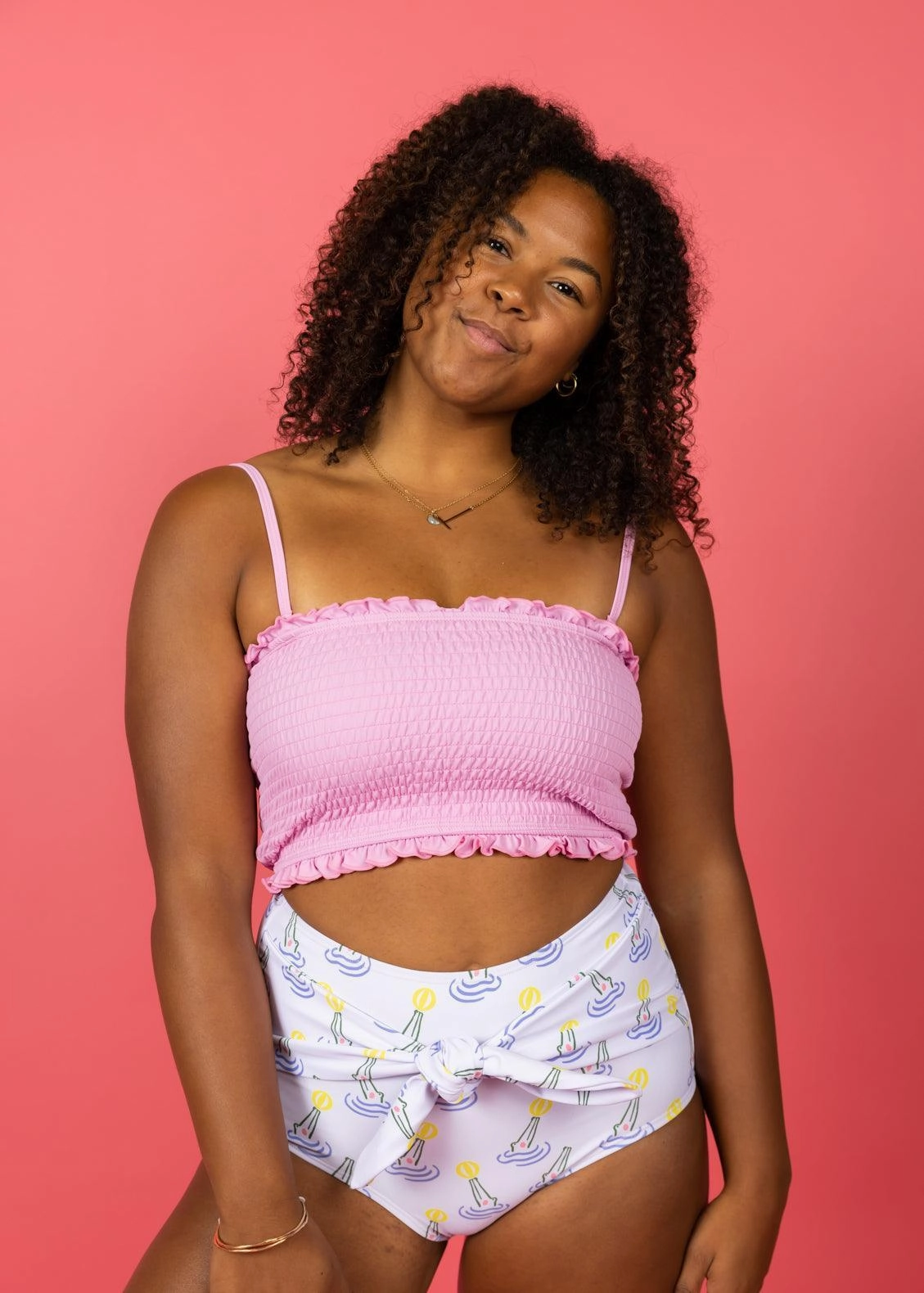 Ultimate Pink | Bandeau Top