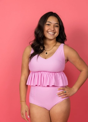 Ultimate Pink | High-Waisted Bottoms