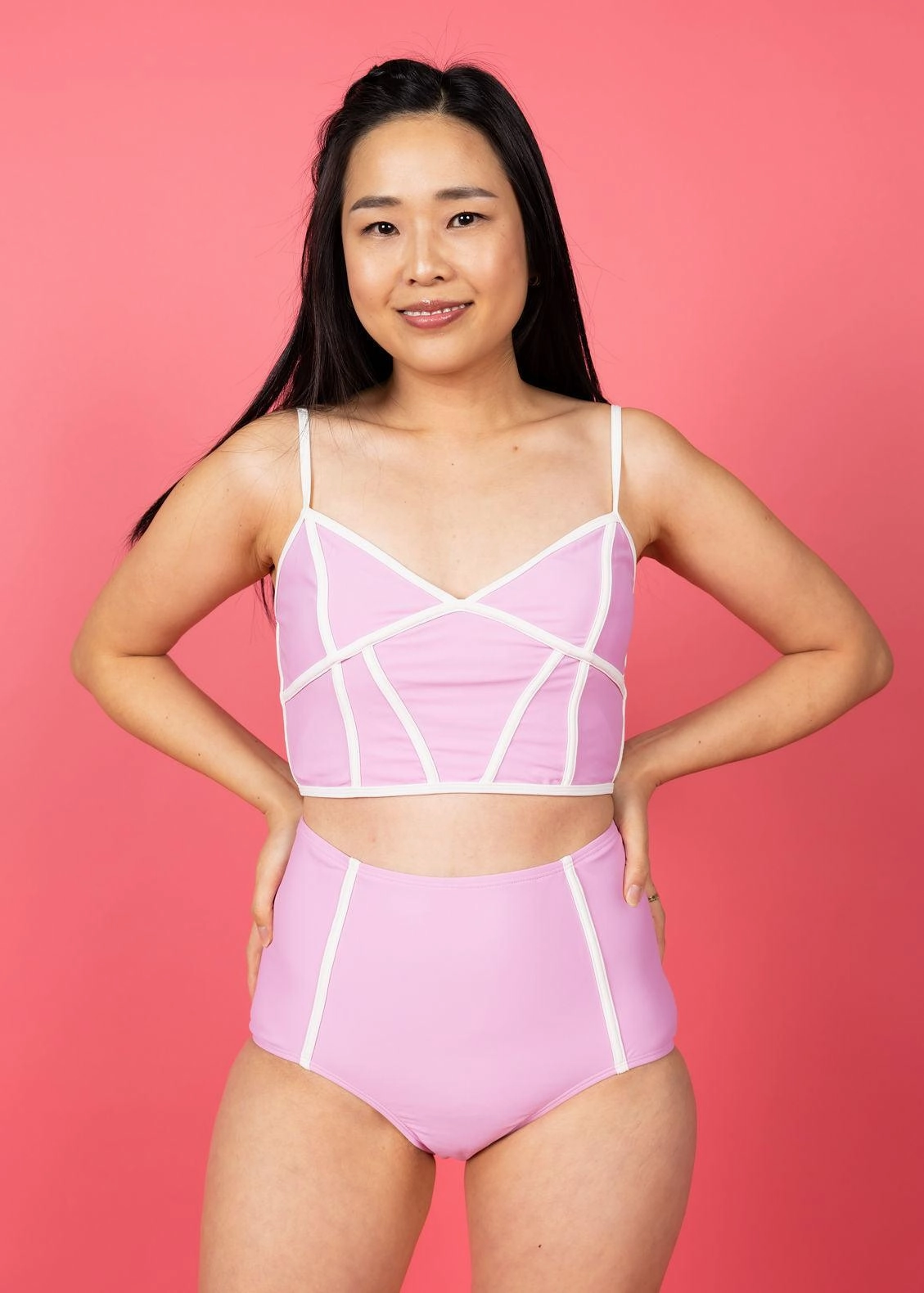 Ultimate Pink | Lined Up Top