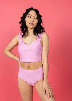 Ultimate Pink | Mid-Rise Bottoms