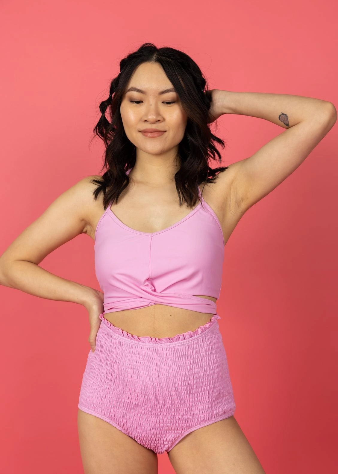 Ultimate Pink | Smocked Bottoms