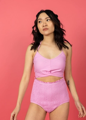 Ultimate Pink | Tied-Up Top