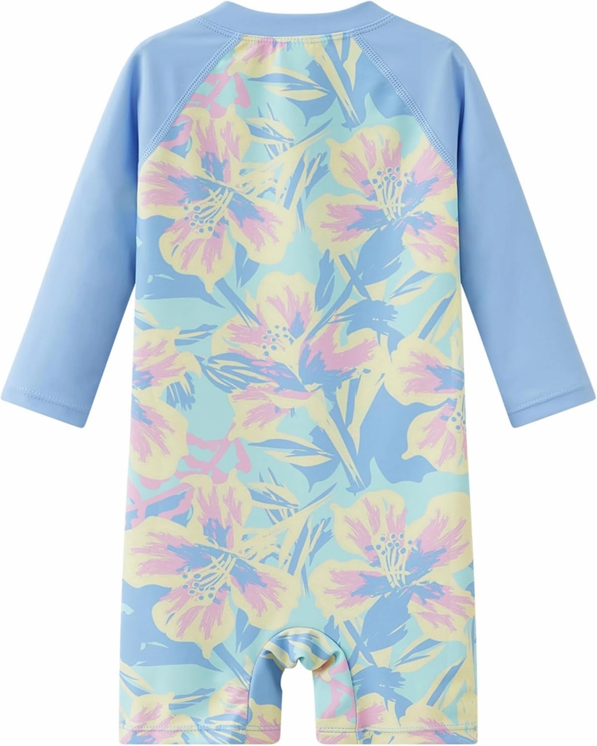 UMELOK Baby Girls' One Piece Swimsuit Full Zip UPF 50  Sun Protection Swimwear Rash Guard Swim Suit
