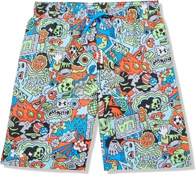 Under Armour Boys Compression Lined Volley, Swim Trunks, Shorts with Drawstring Closure & Elastic Waistband