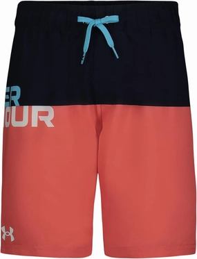 Under Armour Boys Compression Lined Volley, Swim Trunks, Shorts with Drawstring Closure & Elastic Waistband
