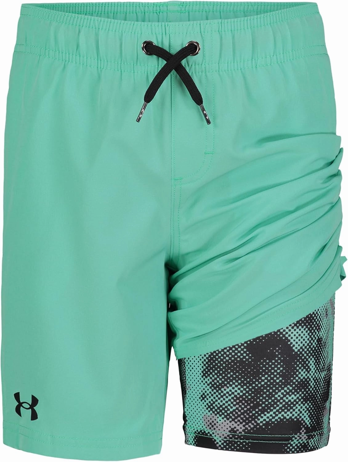 Under Armour Boys Compression Lined Volley, Swim Trunks, Shorts with Drawstring Closure & Elastic Waistband