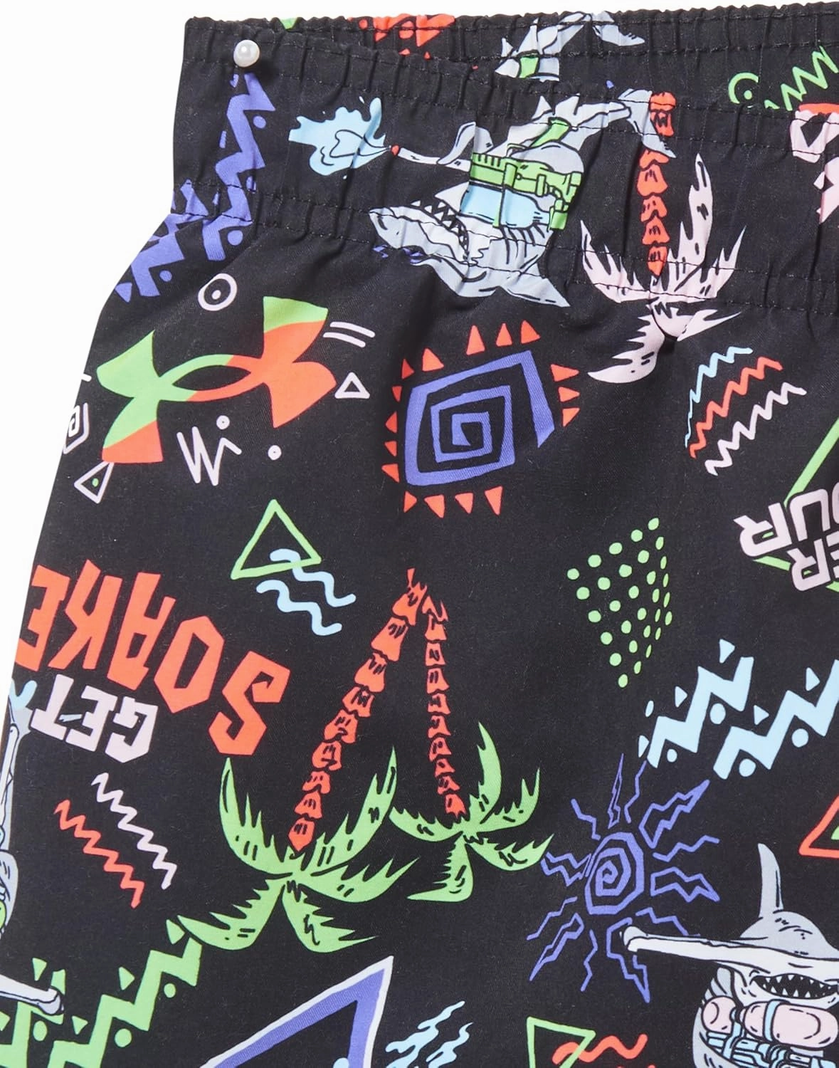 Under Armour Boys Compression Lined Volley, Swim Trunks, Shorts with Drawstring Closure & Elastic Waistband