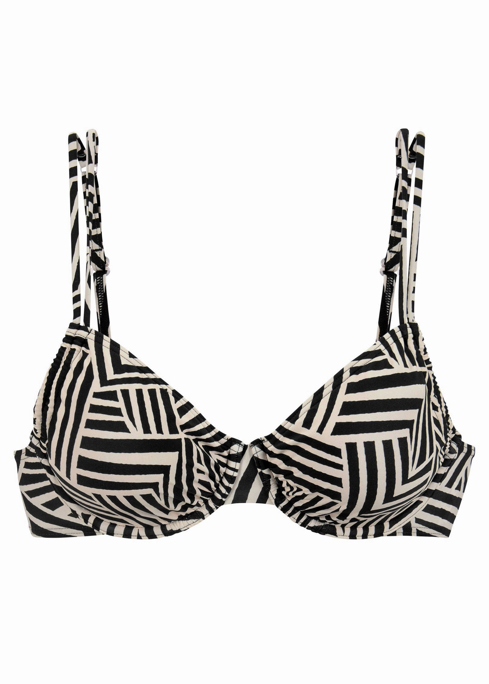 Underwire Bikini Top - Zig-Zag Tribal