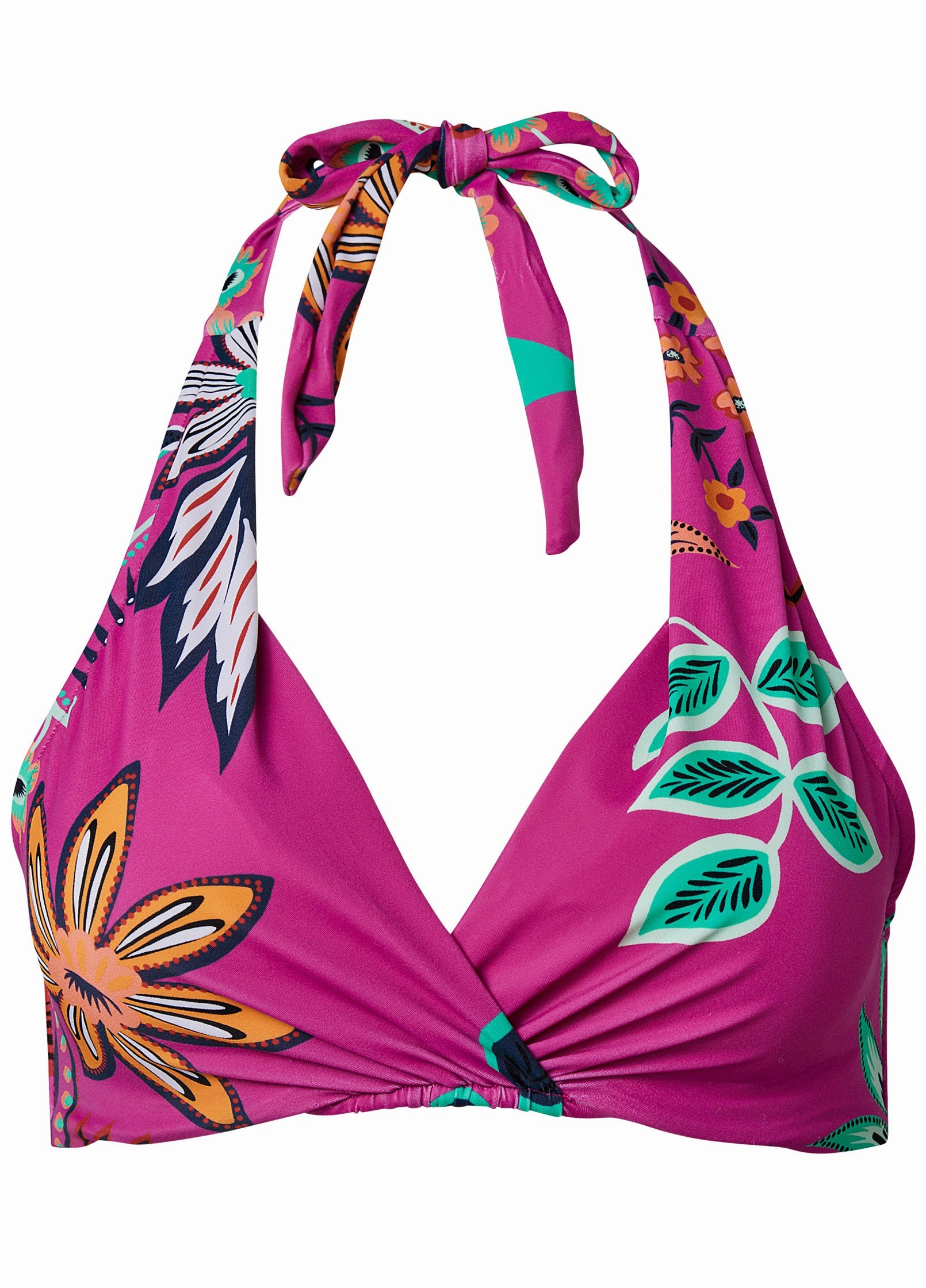 Underwire Halter Top - Flower Child